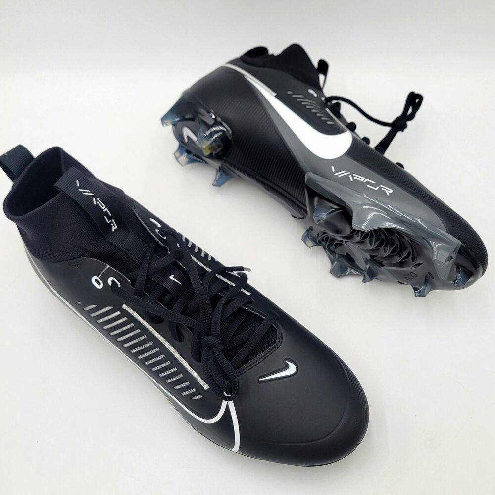Men's 12.5 Nike Vapor Edge Pro 360 2 Football Cleats Black FN7759-001 NEW